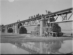 修复怀来大桥，河北张家口 Huailai Bridge under repair, Zhangjiakou, Hebei